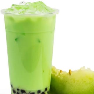 Honeydew milk tea