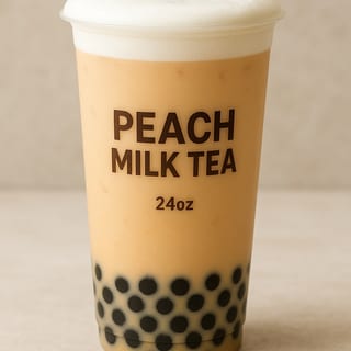 Peach Milk tea
