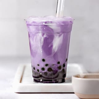 Taro milk tea